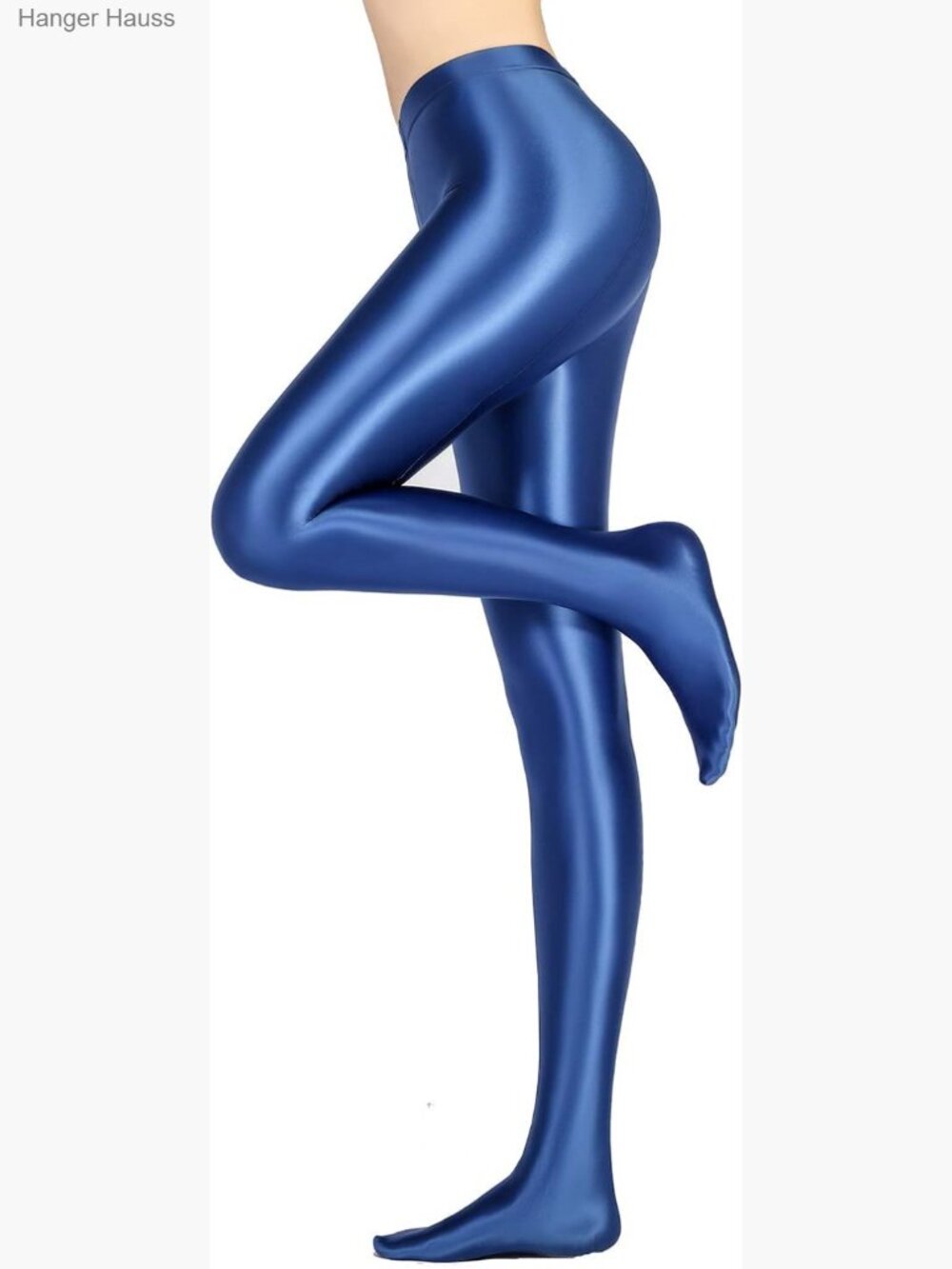 Glossy Opaque High Waist Shiny Tights Yoga Leggings Women Sports Fitness